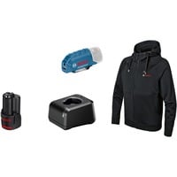 Bosch Heat+Jacket GHH 12+18V Kit taglia 3XL, Abbigliamento da lavoro Nero