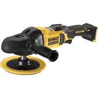 DEWALT Lucidatrice rotativa a batteria DCM849N-XJ, 18 Volt, Macchina di lucidatura giallo/Nero