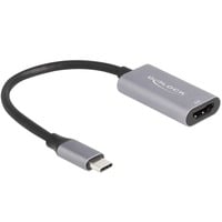 DeLOCK Adattatore USB, spina USB-C > presa HDMI 4K 60hz grigio