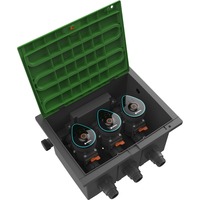 GARDENA 1286-20 parte e accessorio per sistema di irrigazione valve grigio, valve, Nero, 12 bar, 3 pz