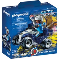 PLAYMOBIL City Action 71092 set da gioco Polizia, 4 anno/i, Multicolore, Plastica