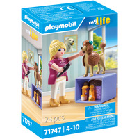 PLAYMOBIL My Life Toelettatrice per cani, Giochi di costruzione 
