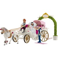Schleich HORSE CLUB 42641 set da gioco,  veicolo da gioco Wedding carriage, Horse Stable, Horses, 5 anno/i, Multicolore, Plastica