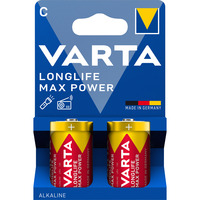 VARTA Batteria Longlife Max Power LR14, C (Baby) 