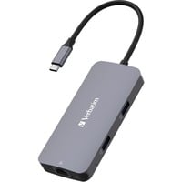 CMH-05 USB tipo-C 5000 Mbit/s Argento, Docking station