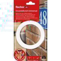 fischer GOW Nastro di Montaggio Universale, Nasto adesivo trasparente