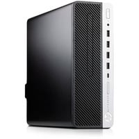 HP Elitedesk 705 G5 SFF ricondizionato, PC completo Nero/Argento