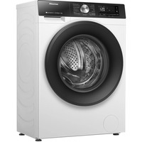 Hisense WD3S8043BW3 lavasciuga Libera installazione Caricamento frontale Bianco, Asciugatrice bianco/Nero, Caricamento frontale, Libera installazione, Bianco, Sinistra, Grigio, Pulsanti, Manopola