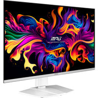 MSI MPG 321URXW-QD-OLED, Monitor di gioco bianco