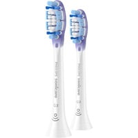 Philips Sonicare G3 Premium Cura delle Gengive HX9052/87, confezione da 2, Testina bianco/Viola
