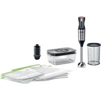 Bosch MSM6S20B Sbattitore manuale 750 W Nero, Argento, Frullatore a immersione accaio/Nero, Sbattitore manuale, Nero, Argento, Sbattitura, Miscelatura, Plastica, Acciaio inossidabile, Metallo, 750 W