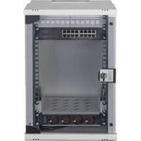 Digitus Set di rete SOHO Pro 10" 315x300 mm (LxP), IT armadio grigio chiaro