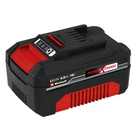 EINHELL 4511396 batteria ricaricabile Ioni di Litio 4000 mAh 18 V rosso/Nero, 4000 mAh, Ioni di Litio, 18 V, Nero, Rosso