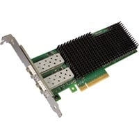 Intel® XXV710DA2 scheda di rete e adattatore Interno Fibra 25000 Mbit/s Interno, Cablato, PCI Express, Fibra, 25000 Mbit/s, Nero, Verde