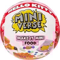 MGA Entertainment Make It Mini SANRIO Asst in PDQ, Bricolage Miniverse Make It Mini SANRIO Asst in PDQ, 8 anno/i, Multicolore, Plastica