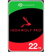 Seagate IronWolf Pro ST22000NT001 disco rigido interno 22 TB 7200 Giri/min 512 MB 3.5" Serial ATA III, Hard-disk 22 TB, 7200 Giri/min, 512 MB, 3.5", Serial ATA III