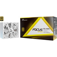 Seasonic FOCUS GX-1000 1000W ATX3.1 White Edition, Alimentatore PC bianco