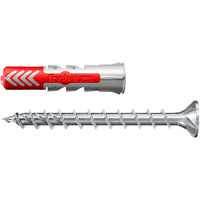 fischer Tassello DuoPower ETA 8x40 FPF II grigio chiaro/Rosso