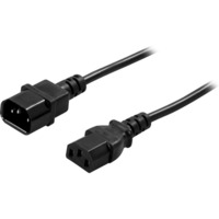 BlueWalker Cavo IEC C13/C14, Cavo di prolunga Nero