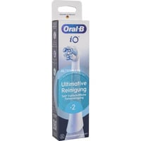 Braun Oral-B iO Ultimative Reinigung 2er, Testina bianco