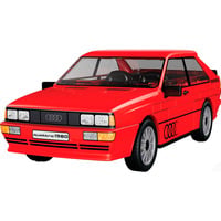 COBI Audi Quattro 1980, Giochi di costruzione rosso