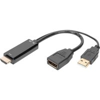Digitus AK-330101-002-S, Adattatore Nero