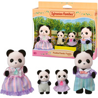 EPOCH Sylvanian Families - Famiglia Panda, Giochi di costruzione 