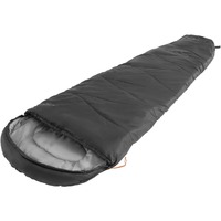 Easy Camp 240201 Starling Mummy Black 8°C, Sacco a pelo Nero/grigio