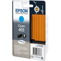 Epson Singlepack Cyan 405 DURABrite Ultra Ink Resa standard, Inchiostro a base di pigmento, 5,4 ml, 1 pz, Confezione singola