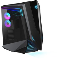 GIGABYTE AORUS C700 GLASS Case per PC – Full Tower, supporta fino a E-ATX e radiatori da 420 mm, 5 ventole da 120 mm preinstallate, USB 3.1 Tipo-C, RGB Fusion, Torre grande telaio Nero, supporta fino a E-ATX e radiatori da 420 mm, 5 ventole da 120 mm preinstallate, USB 3.1 Tipo-C, RGB Fusion, Full Tower, PC, Nero, ATX, EATX, micro ATX, Mini-ITX, Alluminio, Vetro, Plastica, Acciaio, Gaming