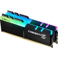 G.Skill Trident Z RGB F4-4000C16D-32GTZRA memoria 32 GB 2 x 16 GB DDR4 4000 MHz Nero, 32 GB, 2 x 16 GB, DDR4, 4000 MHz, 288-pin DIMM