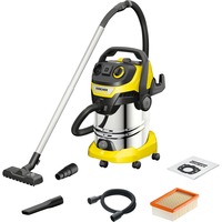 Kärcher 1.628-360.0, Aspira bagnato / asciutto giallo/in acciaio inox