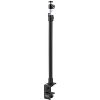Kensington Morsetto a C telescopico A1000, Supporto Nero, Supporto per microfono da scrivania, Base di supporto da tavolo, Nero, MIL-STD-810H Method 504.3 Contamination by Fluids, 695 g, 51 mm