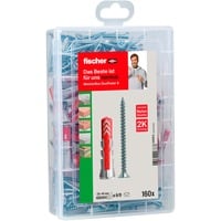 fischer 535972, Tassello grigio chiaro/Rosso