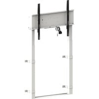 iiyama MD-WLIFT2031-W1 Supporti a parete per TV 2,67 m (105") Pavimento Bianco, Base per monitor bianco, 120 kg, 139,7 cm (55"), 2,67 m (105"), 800 x 600 mm, Regolazione altezza, Bianco