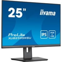 iiyama ProLite XUB2595WSU-B5 Monitor PC 63,5 cm (25") 1920 x 1200 Pixel WUXGA LED Nero, Monitor LED Nero, 63,5 cm (25"), 1920 x 1200 Pixel, WUXGA, LED, 4 ms, Nero