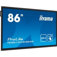 iiyama TE8614MIS-B2AG, Public Display Nero (opaco)