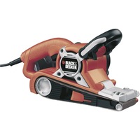 BLACK+DECKER KA88 Levigatrice a nastro arancione /Nero, Levigatrice a nastro, AC, 230 V, 3 m, 75 x 190 mm, 720 W