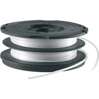 BLACK+DECKER Rocchetto e doppio filo nylon, Filo falciatura Nero, Bianco, Nylon, 6 m, GL701, GL716, GL720, GL741, 2 pz, 1,5 mm