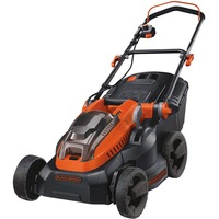 BLACK+DECKER Tosaerba a batteria CLM3820L1, 36 volt, Rasaerba Nero/Orange