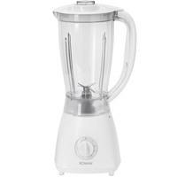 Bomann UM 378 CB Sbattitore con base 500 W Bianco, Mixer stand bianco, Sbattitore con base, Bianco, Sbattitura, Sminuzzare, Frantumazione del ghiaccio, Miscelatura, Purè, 1,5 L, Manopola, CE