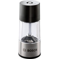 Bosch 1600A001YE Macinapepe Nero, Acciaio inox, Scritto Nero/in acciaio inox, Macinapepe, Nero, Acciaio inox
