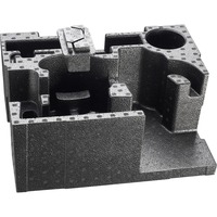 Bosch 1 600 A00 2UM parte e accessorio per cassetta degli attrezzi Inserto, Deposito Nero, Inserto, Polipropilene espanso (EPP), Nero, Bosch, GSS 230 AVE, GSS 280 AVE L-BOXX 238, 398 mm