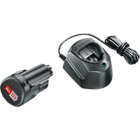 Bosch 1 600 A01 L3D batteria e caricabatteria per utensili elettrici Set batteria e caricabatterie Nero, Set batteria e caricabatterie, Ioni di Litio, 1,5 Ah, 12 V, Bosch, Nero