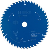 Bosch 2 608 644 511 lama circolare 18,4 cm 1 pz, Lama per sega In legno duro, Legno dolce, 18,4 cm, 2 cm, 1 mm, 8000 Giri/min, 1,6 mm