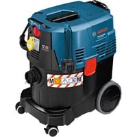Bosch GAS 35 M AFC Professional Nero, Blu 35 L 1380 W, Aspira bagnato / asciutto blu, Secco e bagnato, Nero, Blu, M, 35 L, 19,2 L, 74 l/s