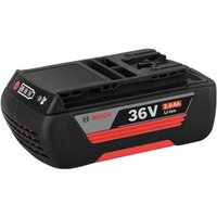 Bosch GBA 36V 2.0Ah Professional Batteria Nero, Batteria, Ioni di Litio, 2 Ah, 36 V, Bosch, Nero