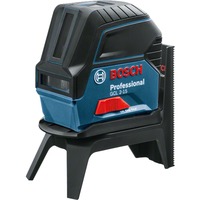 Bosch GCL 2-15 Livella lineare/puntiforme 15 m 650 nm (<1 mW), Attraversare la linea laser blu/Nero, 15 m, 0,3 mm/m, 4°, Rosso, 650 nm (<1 mW), Livella lineare/puntiforme