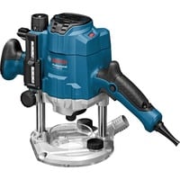 Bosch GOF 1250 CE Nero, Blu 24000 Giri/min 1250 W, Router blu, Nero, Blu, 24000 Giri/min, 6, 8 (5/16"), 10000 Giri/min, 6 cm, 5,5 m/s²
