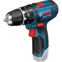 Bosch GSB 10,8-2-LI Professional Senza chiave Nero, Blu, Rosso, Cordless blu/Nero, 8-2-LI Professional, Trapano con impugnatura a pistola, Senza chiave, Nero, Blu, Rosso, 1 cm, 1,9 cm, 1 cm